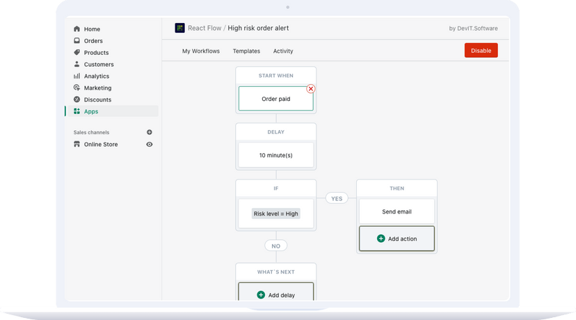 React Flow - Easy Workflow Automation to Grow Your Shopify store ...